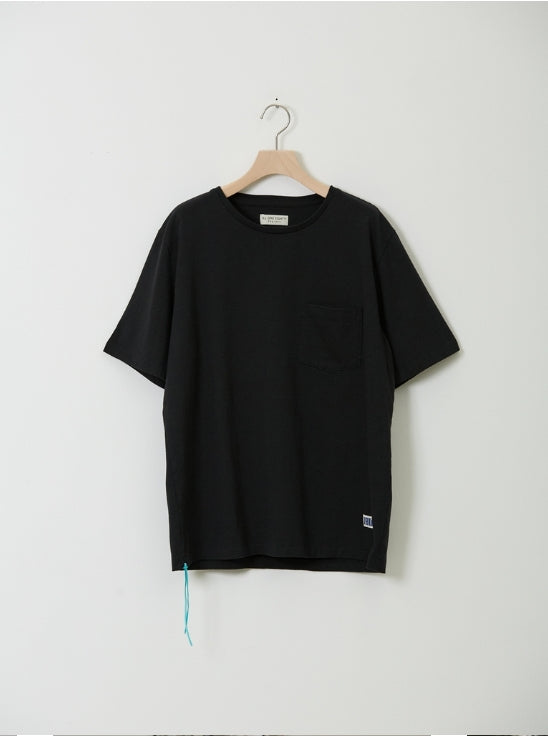 ILL ONE EIGHTY - SOLID POCKET S/S TEE - BLACK