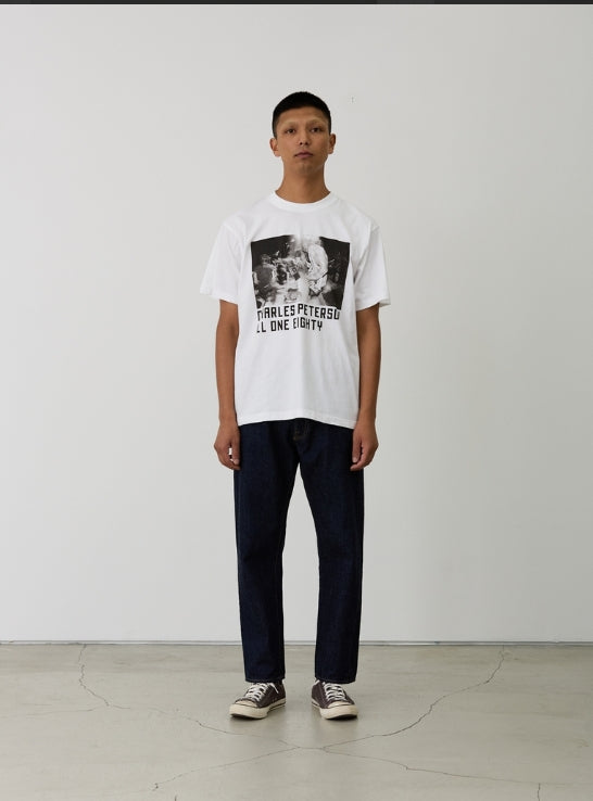 ILL ONE EIGHTY - CHARLES PETERSON S/S TEE (HUB2 KURT) - WHITE
