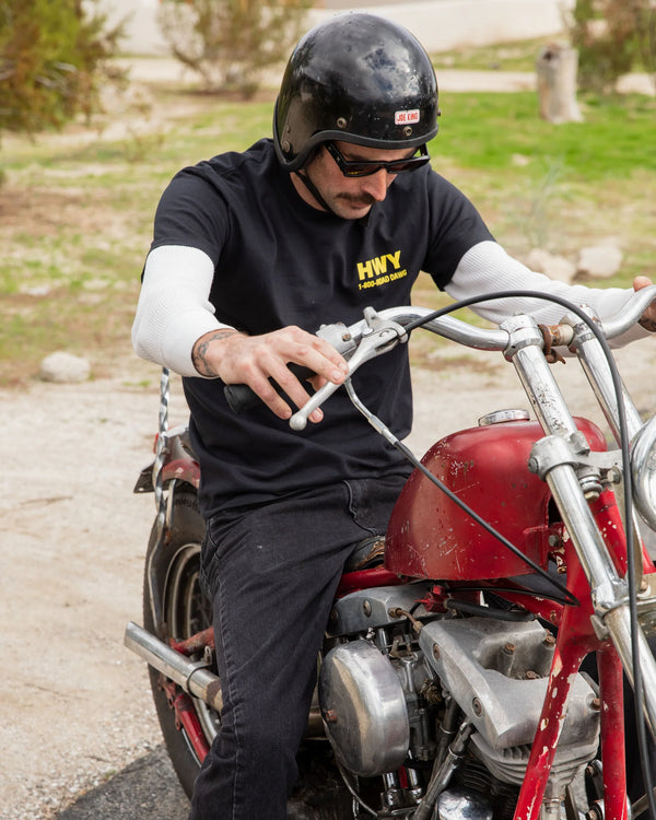 HWY - ROAD DAWG TEE - BLACK