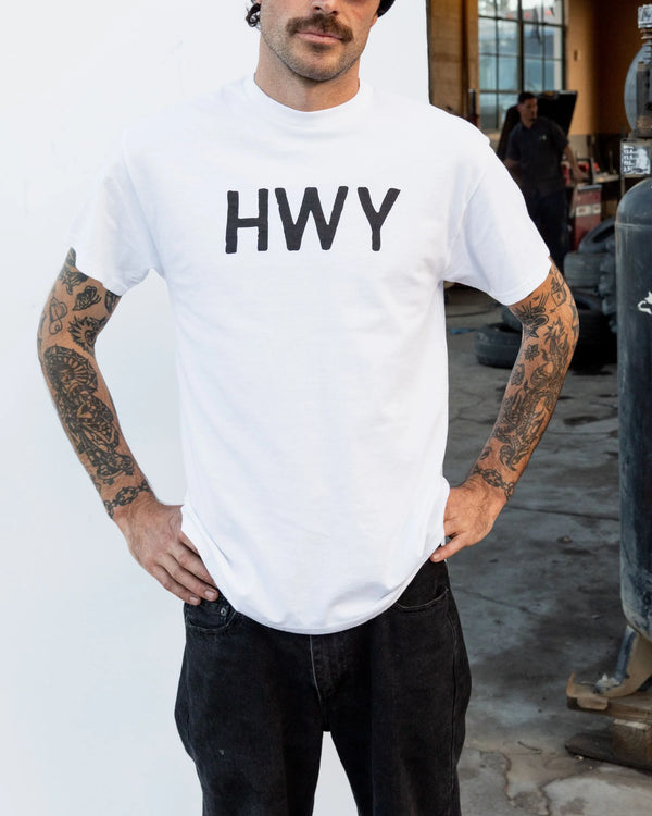HWY - ARMY TEE - WHITE