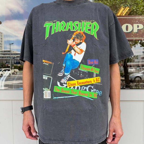 THRASHER - FEBRUARY 1987 - BLACK