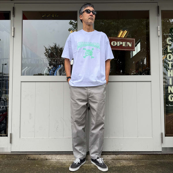 CHALLENGER - SKULL TEE - WHITE