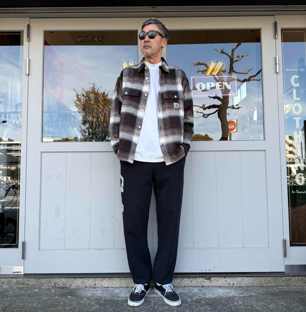 Carhartt WIP - L/S ESTERSON SHIRT - ESTERSON CHECK, TOBACCO