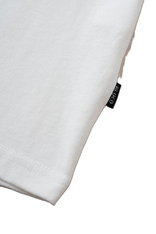 BLUCO - PRINT TEE HEX - WHITE X SLATE BLUE