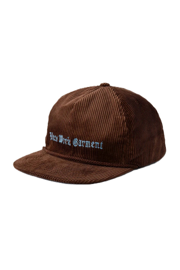 BLUCO - CORDUROY CAP ROPE - BROWN