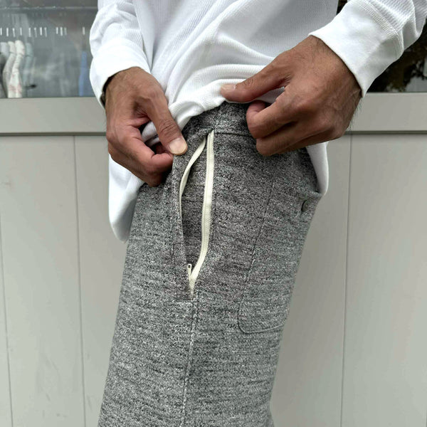 JACKMAN - GG SWEAT PEGTOP PANTS - HEATHER CHARCOAL