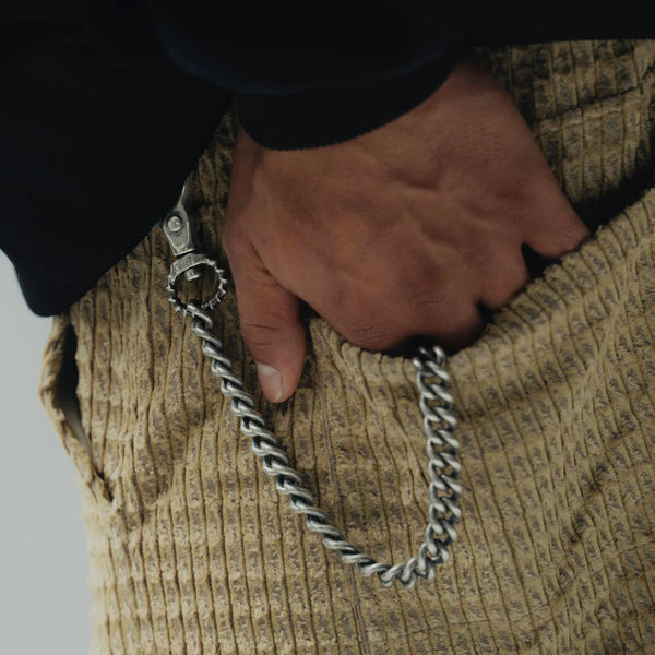 CLUCT - PALMSVAN [WALLET CHAIN] - 05208 - SILVER