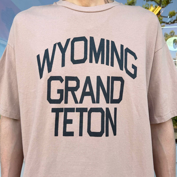 ILL ONE EIGHTY - WYOMING GRAND TETON TEE - PINK