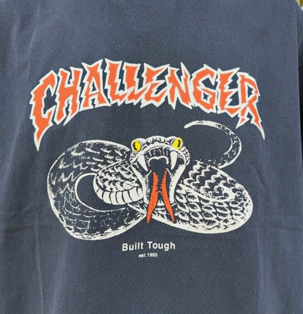 CHALLENGER - PIGMENT SNAKE TEE - PEPPER BLACK