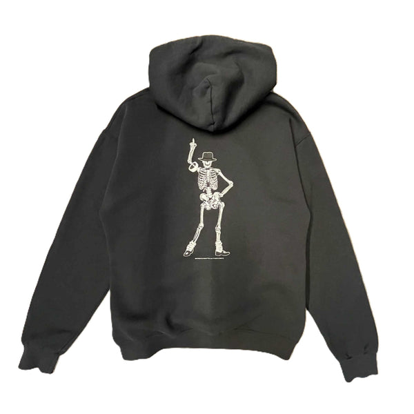 JERZEES - 'DIA DE MUERTOS'PULL HOODIE - BLACK