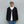 BIGMIKE - HEAVY FLANNEL CARDIGAN - BLACK