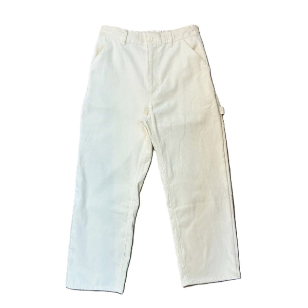 BIGMIKE - CORDUROY PAINTER EASY PANTS - OFF WHITE