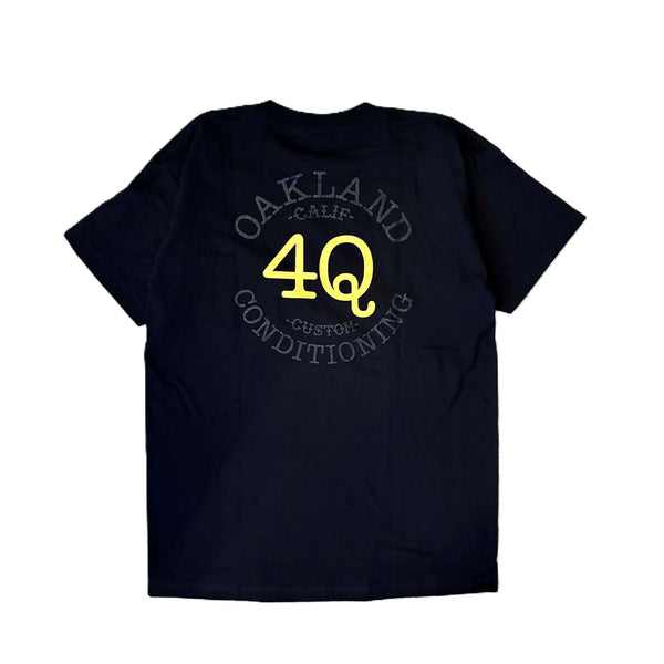 4Q CONDITIONING - SS POCKET TEE -  BLACK