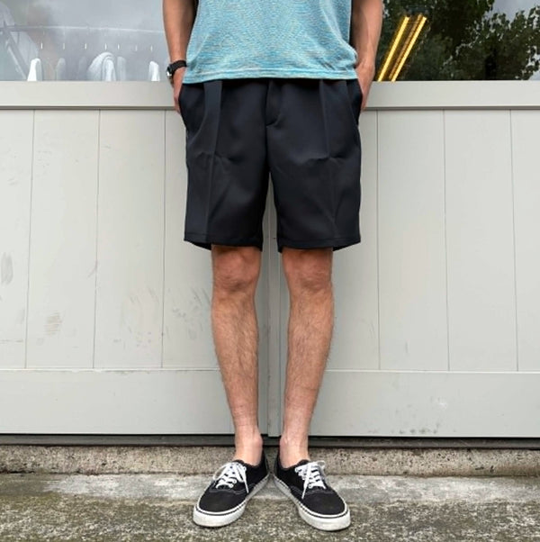 melple - FAIRFAX SHORTS - BLACK