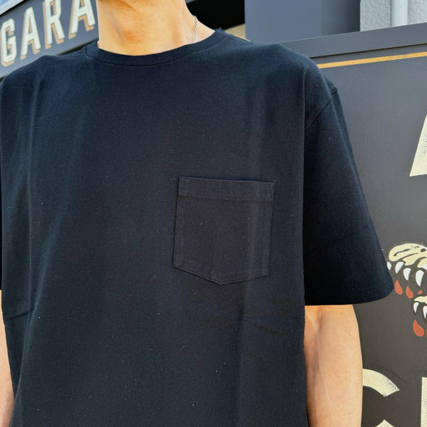 ILL ONE EIGHTY - SOLID POCKET S/S TEE - BLACK