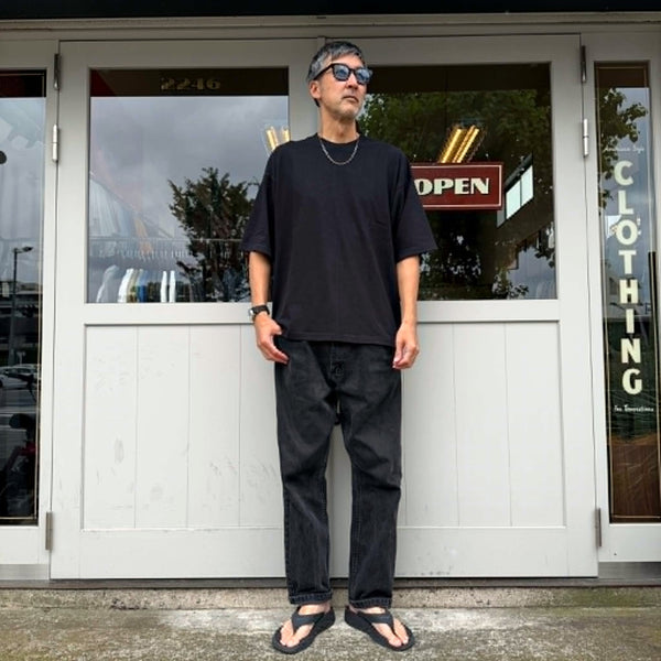 BLUCO - PIGMENT OVER T-SHIRTS - BLACK