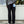 FIVE BROTHER - POLY/TWILL EASY PANTS - BLACK