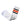 SKATER SOCKS - STRIPE TUBE SOCKS - BLACK - ORANGE