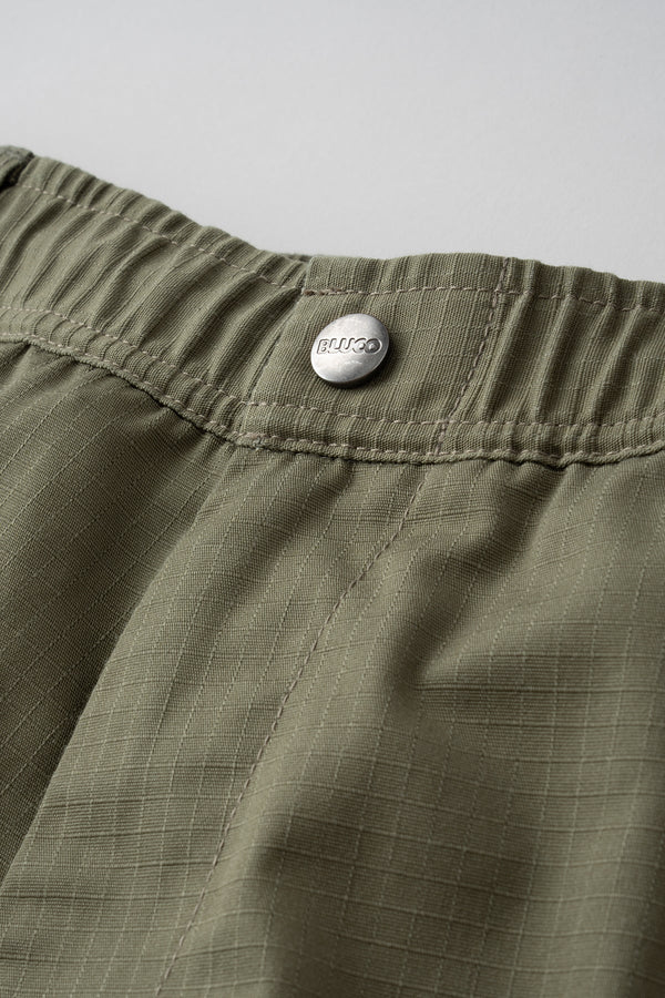 BLUCO - RIPSTOP CARGO SHORTS - OLIVE