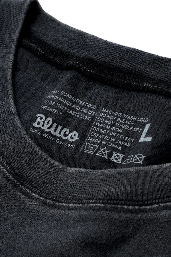 BLUCO - PIGMENT OVER T-SHIRTS - BLACK