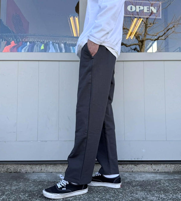 BIGMIKE - PIN TACK SWEAT PANTS - SUMI