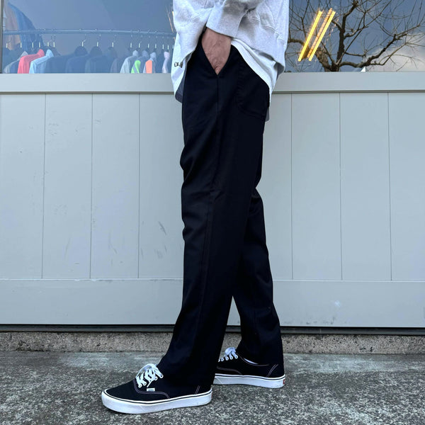 FIVE BROTHER - T/R  EASY PANTS - BLACK