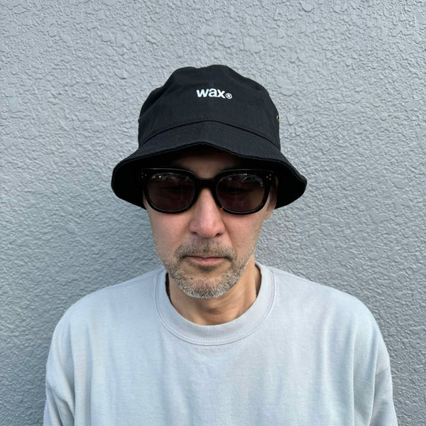 WAX - YiIN-YANG BUCKET HAT - BLACK