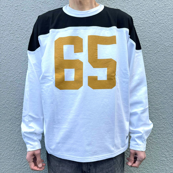 ILL ONE EIGHTY -1965" FOOTBALL TEE - BLACK