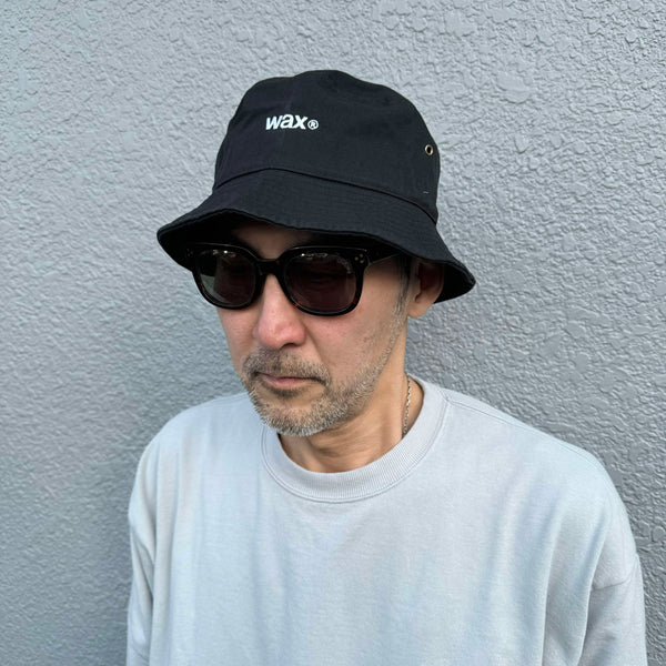 WAX - YiIN-YANG BUCKET HAT - BLACK