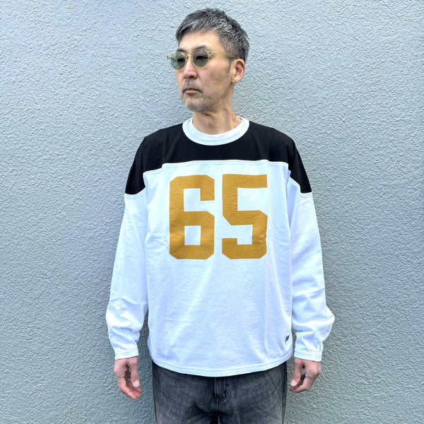 ILL ONE EIGHTY -1965" FOOTBALL TEE - BLACK