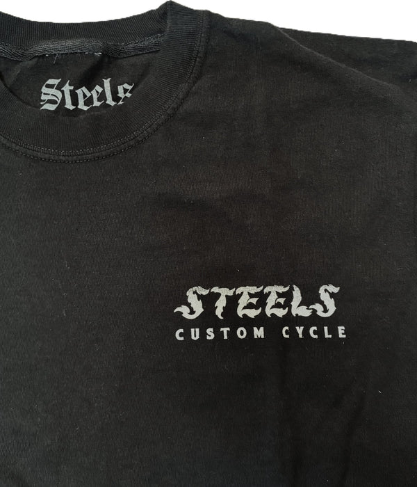 STEELS - DEVIL LONG SLEEVE - BLACK