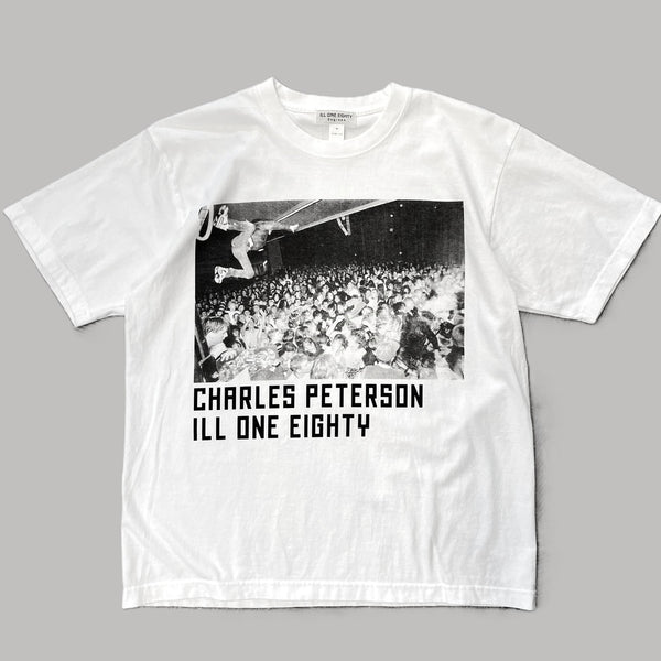 ILL ONE EIGHTY - CHARLES PETERSON S/S TEE (BIG DIVER) - WHITE
