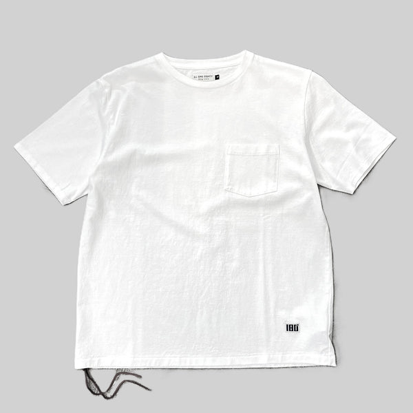 ILL ONE EIGHTY - SOLID POCKET S/S TEE - WHITE
