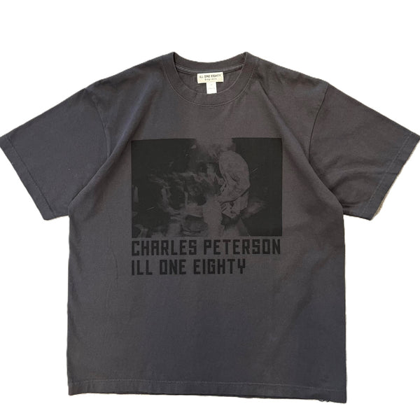 ILL ONE EIGHTY - CHARLES PETERSON S/S TEE (HUB2 KURT) - BLACK