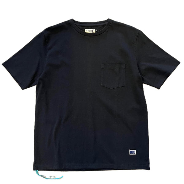 ILL ONE EIGHTY - SOLID POCKET S/S TEE - BLACK