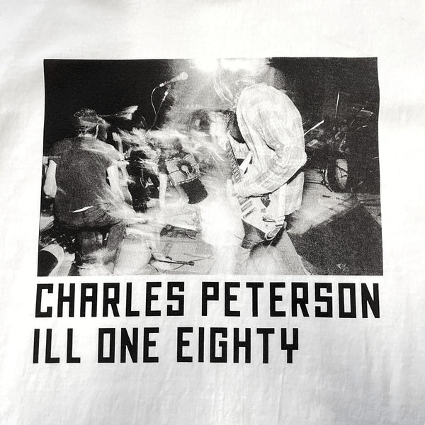 ILL ONE EIGHTY - CHARLES PETERSON S/S TEE (HUB2 KURT) - WHITE