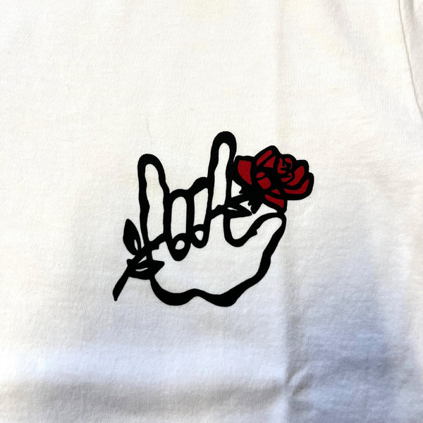 ILL ONE EIGHTY - I LOVE U S/S TEE - WHITE