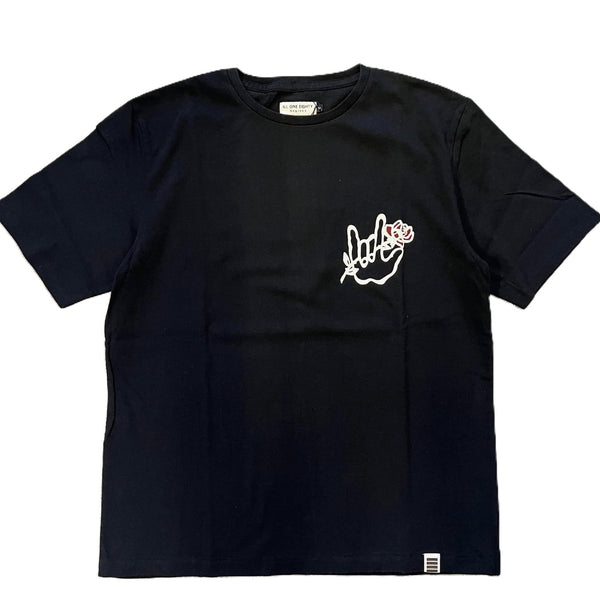 ILL ONE EIGHTY - I LOVE U S/S TEE - BLACK