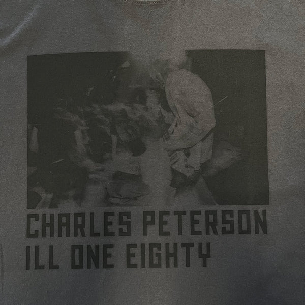 ILL ONE EIGHTY - CHARLES PETERSON S/S TEE (HUB2 KURT) - BLACK