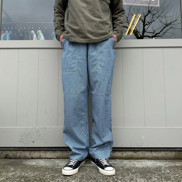 RADIALL - SUN OF VAN -WIDE FIT EASY PANTS -  HICKORY