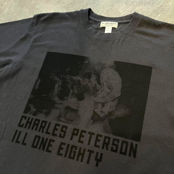 ILL ONE EIGHTY - CHARLES PETERSON S/S TEE (HUB2 KURT) - BLACK