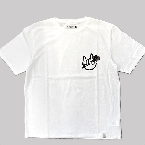 ILL ONE EIGHTY - I LOVE U S/S TEE - WHITE