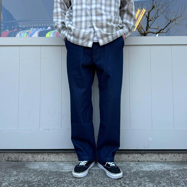 CHALLENGER - DENIM CHINO PANTS - INDIGO