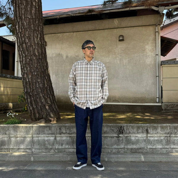 CHALLENGER - DENIM CHINO PANTS - INDIGO
