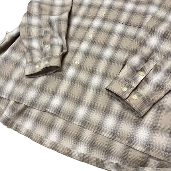 WAX - OMBRE CHECK SHIRTS - GRAY