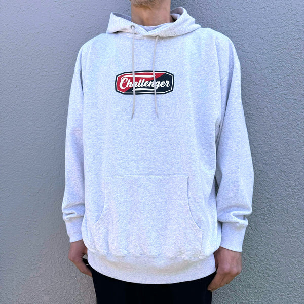 CHALLENGER - TWO TONE LOGO HOODIE - GRAY