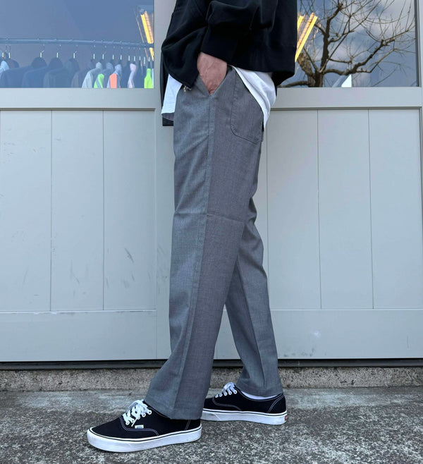 FIVE BROTHER - T/R  EASY PANTS - GREY