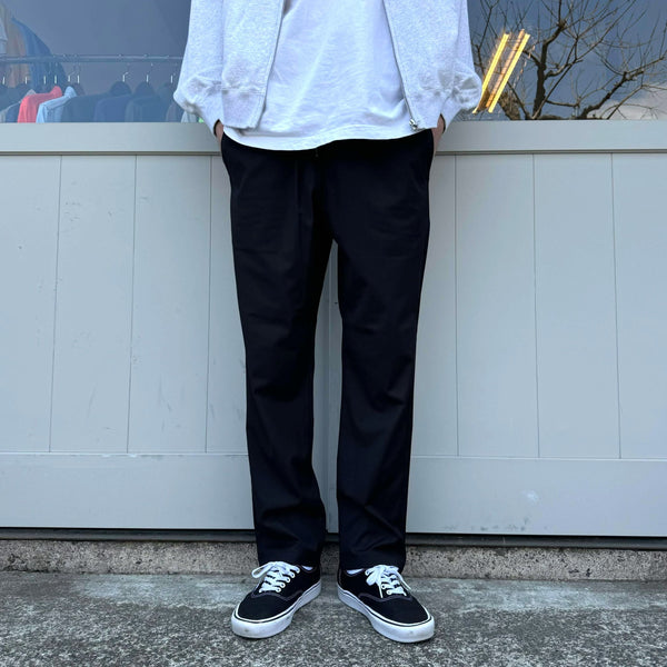 FIVE BROTHER - T/R  EASY PANTS - BLACK