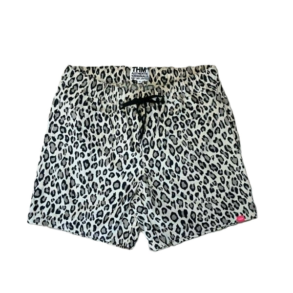 THE HARD MAN - LEOPARD SHORTS - NATURAL