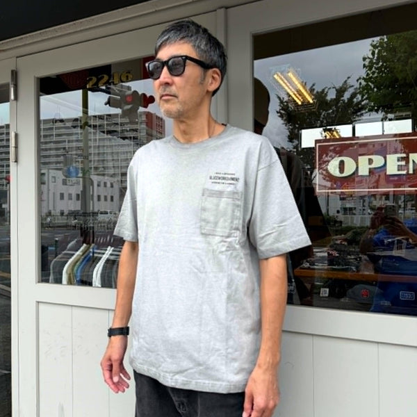 BLUCO - PIGMENT POCKET T-SHIRTS Ticket - GRAY